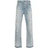 Amiri Painter Straight-leg Jeans In Blue