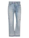 Amiri Man Jeans Blue Size 33 Cotton In Blue