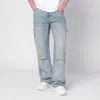 Amiri Straight Carpenter Style Trousers With Distressed Detailing