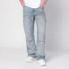 Amiri Cargo Carpenter Jeans Distressed Detailing In Blue