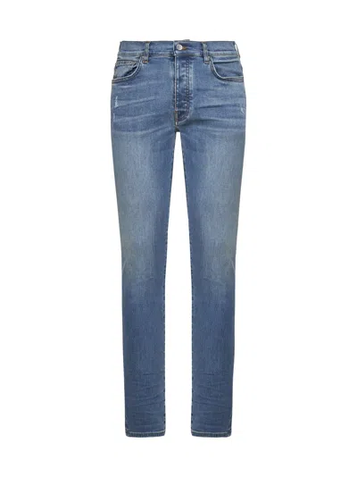 Amiri Jeans In Dark Indigo