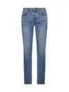 Amiri Jeans In Dark Indigo