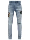 Amiri Logo-appliqué Skinny Jeans