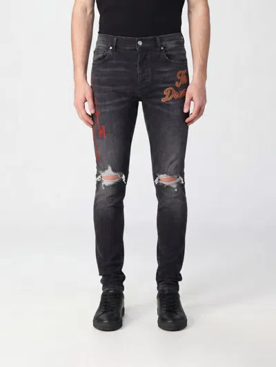 Amiri Jeans Men In Gray