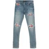 Amiri Plaid Mx1 Jeans - Men's - Elastomultiester/cotton/elastane In Multicolor