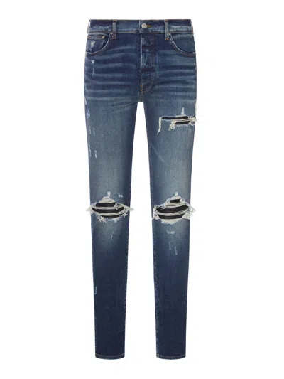 Amiri Jeans Skinny Mx1 In Blue