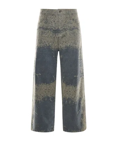 Amiri Jeans With Belt Loops In Multi