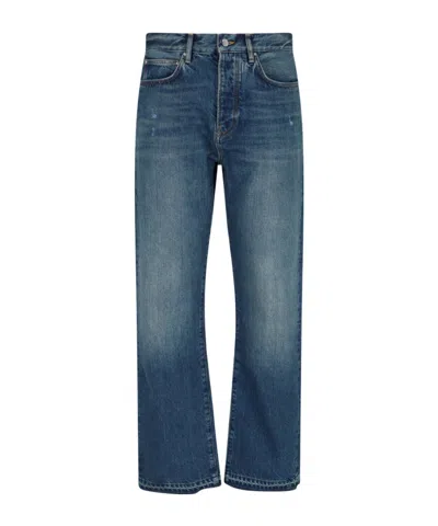 Amiri Jeans With Belt Loops In Blue