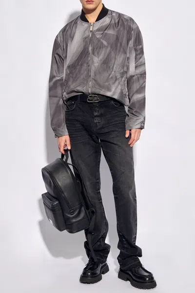 Amiri Jeans With Logo In Black