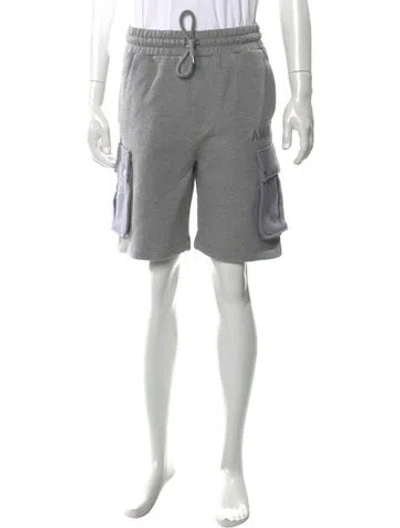 Pre-owned Amiri Jogger Shorts W/ Tags In Gray