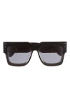 AMIRI JUMBO MA LOGO SQUARE SUNGLASSES