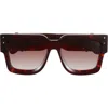 Amiri Men's 57mm Jumbo Ma Logo Sunglasses In Tortoise Shell