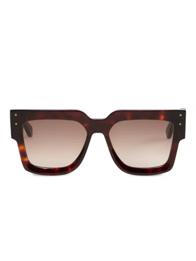 Amiri Jumbo Ma Sunglasses In Brown