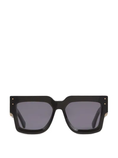 Amiri Jumbo Square Frame Sunglasses In Black