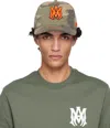 Amiri Camo Pattern Hat Adjustable Back Strap In Multi