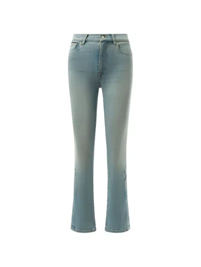 Amiri Kick-flare Jeans In Blue