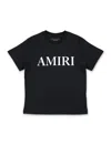 Amiri Boys Black Kids Branded-print Short-sleeved Cotton-jersey T-shirt 4-12 Years In Black