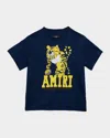 Amiri Short-sleeved T-shirt In Black