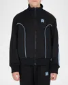 Amiri Stand-neck Sweatshirt In Black