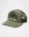 Amiri Kid's Bones Hat In Green