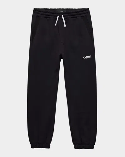 Amiri Kid's Core Logo Sweatpants In Black