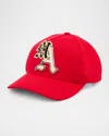 Amiri Kid's Ma Varsity Hat In Red