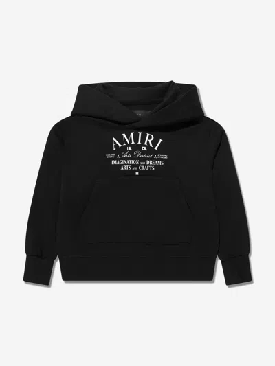 Amiri Kids Arts District Hoodie In Black