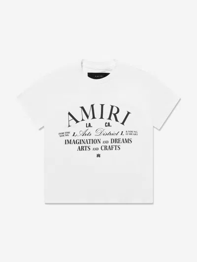 Amiri Kids Arts District T-shirt In White