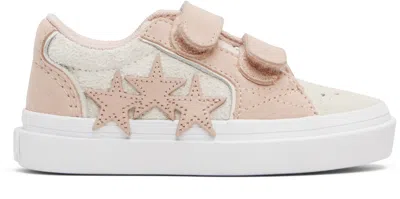 Amiri Kids Beige & Pink Sunset Skate Low Sneakers