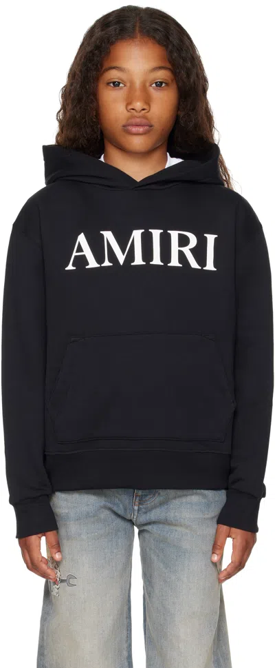 AMIRI KIDS BLACK 'AMIRI' CORE LOGO HOODIE