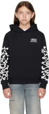 Amiri Kids Black Bones Hoodie