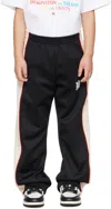 Amiri Kids Black 'ma' Track Pants In Black