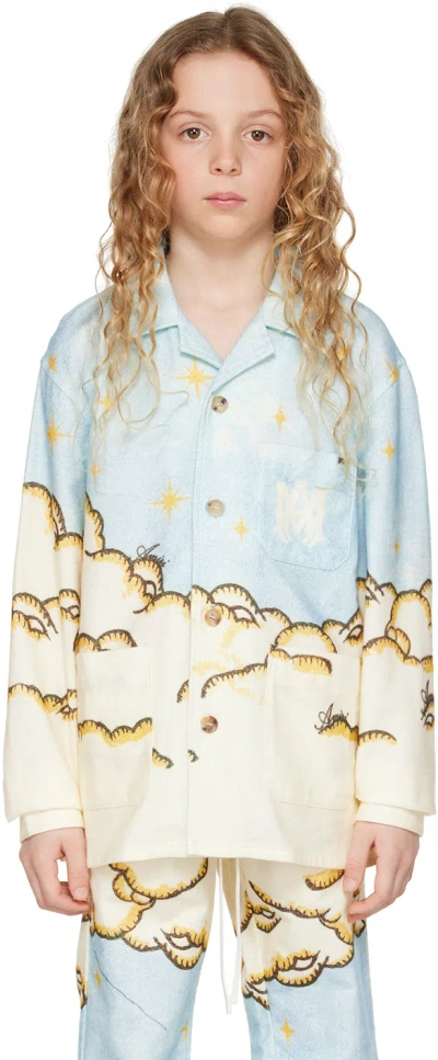 Amiri Graphic-print Cotton Shirt In Multi