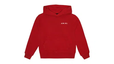 Pre-owned Amiri Kids' Bones Graphic Hoodie In Red/blue In Multi