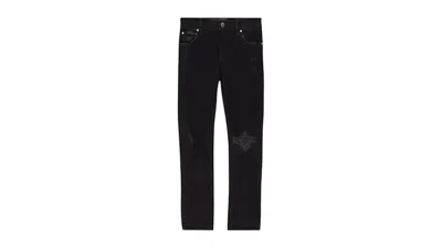 Pre-owned Amiri Kids' Broken Jeans In Black