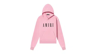 Pre-owned Amiri Kids' Core Logo Hoodie In Baby Pink