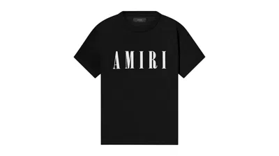 Pre-owned Amiri Kids' Core Logo Tee Shirt In Black/white In Multi