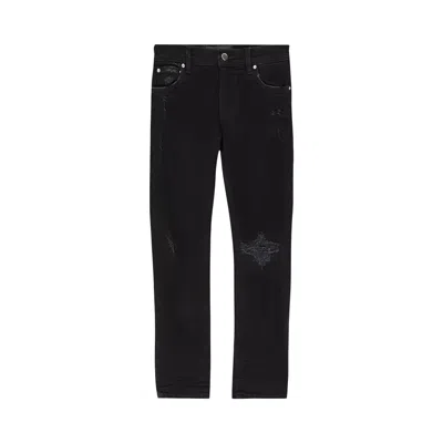 Pre-owned Amiri Kids Distressed Washed Jeans 'black' | Kid's Size 4