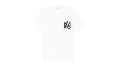 Pre-owned Amiri Kids' Ma Logo Tee Shirt In White/black In Multi