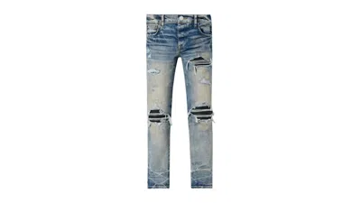 Pre-owned Amiri Kids' Mx1 Jeans In Clay Indigo In Blue