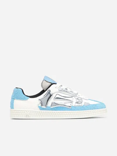 Amiri Kids Pacific Bones Trainers In White