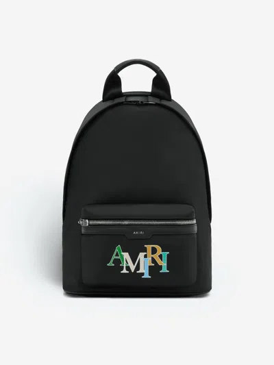 Amiri Kids Staggered Logo Backpack