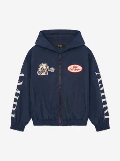 AMIRI AMIRI KIDS STATION PATCH WINDBREAKER