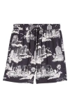 Amiri La Landmark Short In Black