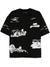 Amiri La Landmark T-shirt In 001
