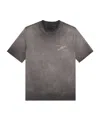 Amiri Aloha Label T-shirt In Gray