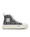 Amiri Monogram High-top Sneakers In White