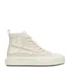 Amiri Lace-up High-top Sneakers In White