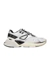 Amiri Lace-up Logo Sneakers In White
