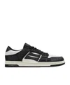 Amiri Skel Top Low Sneakers In Black